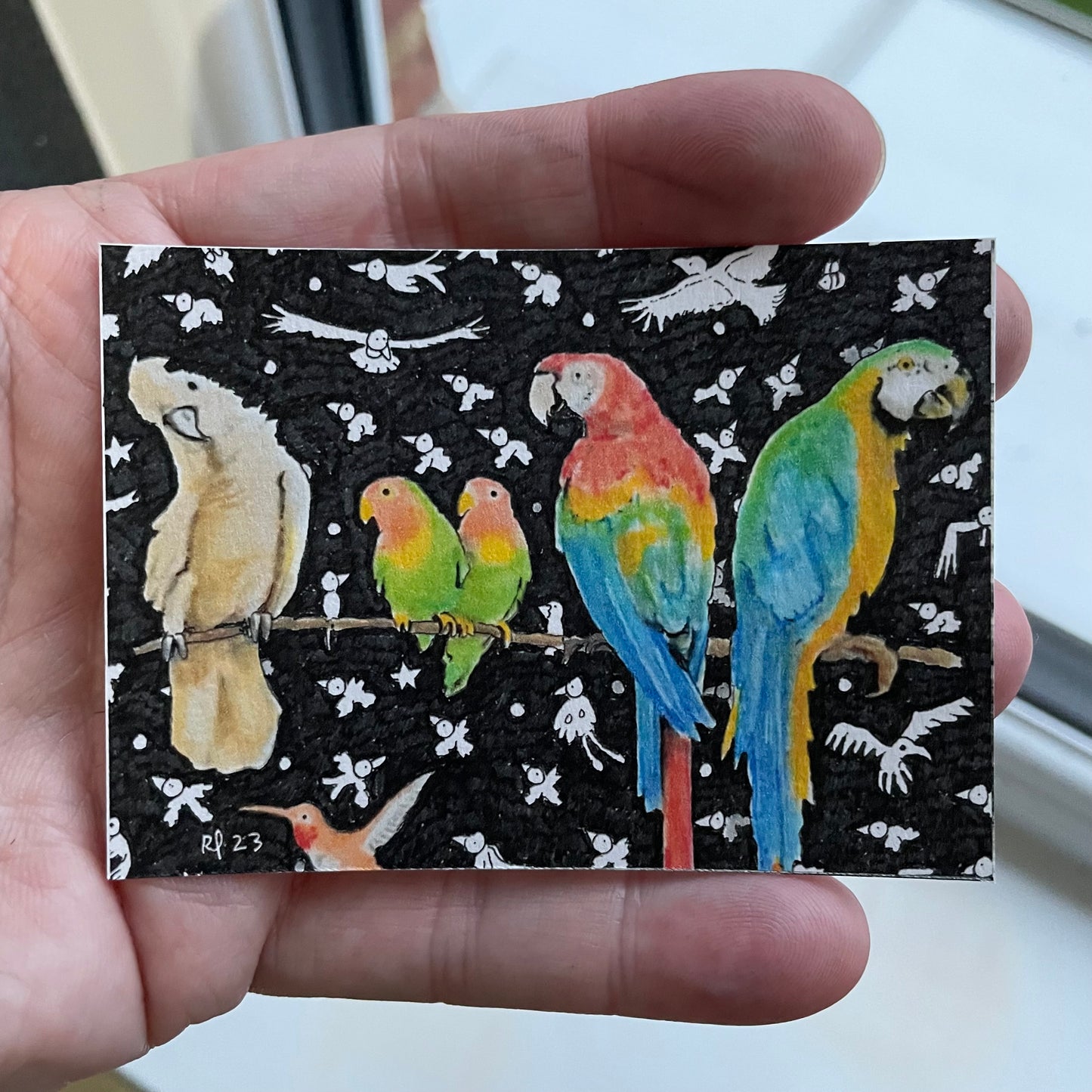 Birds 1 ACEO Print