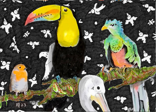 Birds 2 ACEO Print