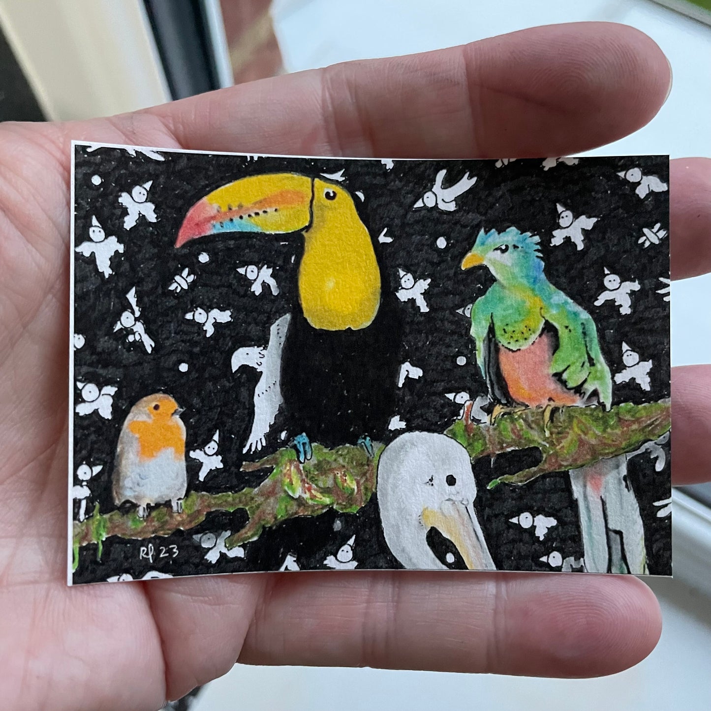 Birds 2 ACEO Print