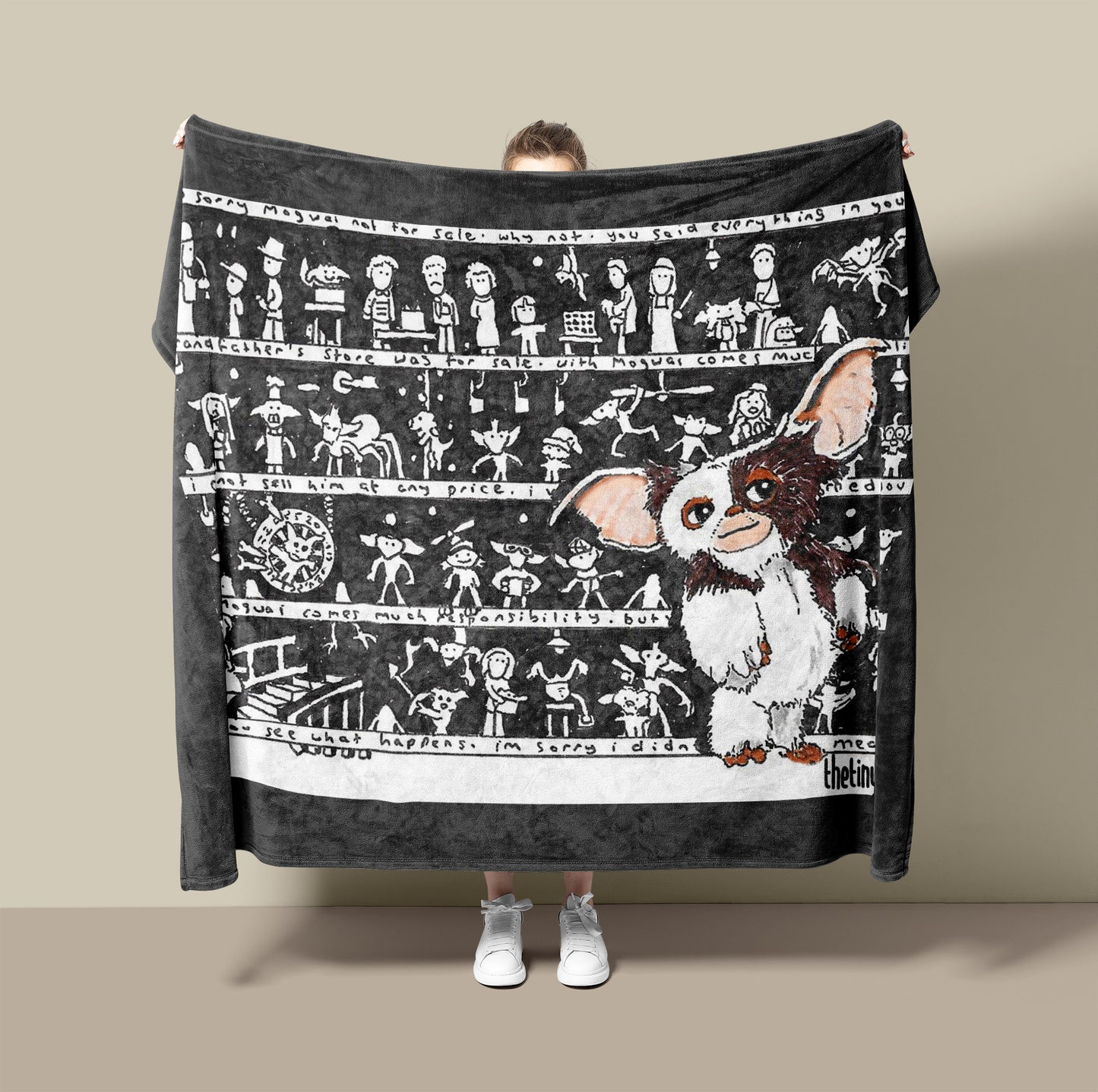 Gremlins Fleece Blanket