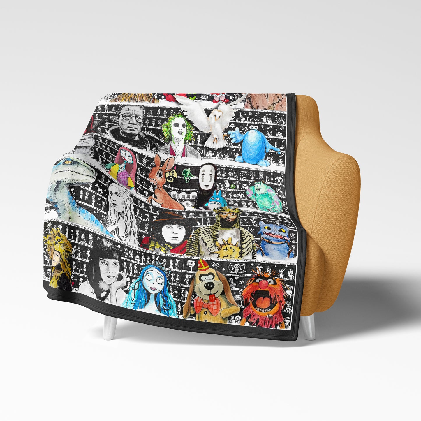 NEW - Ultimate Tiny Art Fan Fleece Blanket - 3rd Edition!
