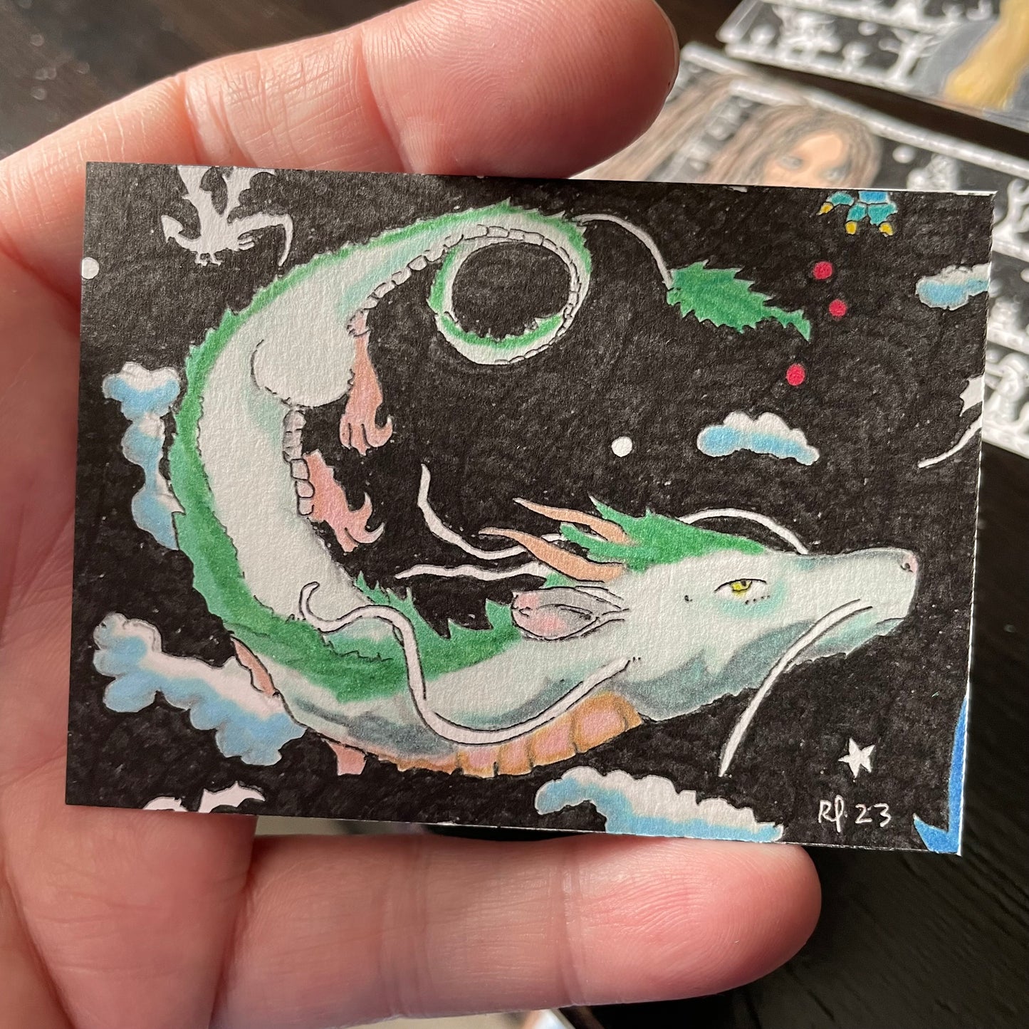 Dragon 1 ACEO Print
