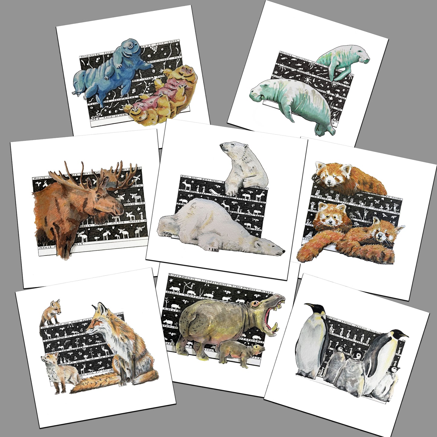 Tardigrade Square Print