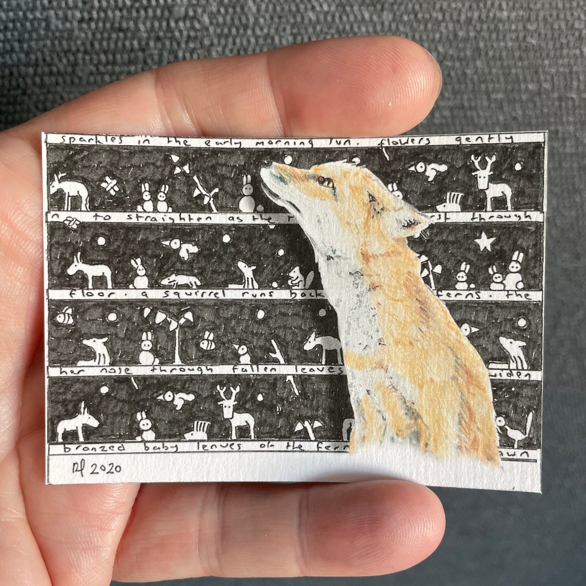 Fox ACEO Print - The Tiny Art Co