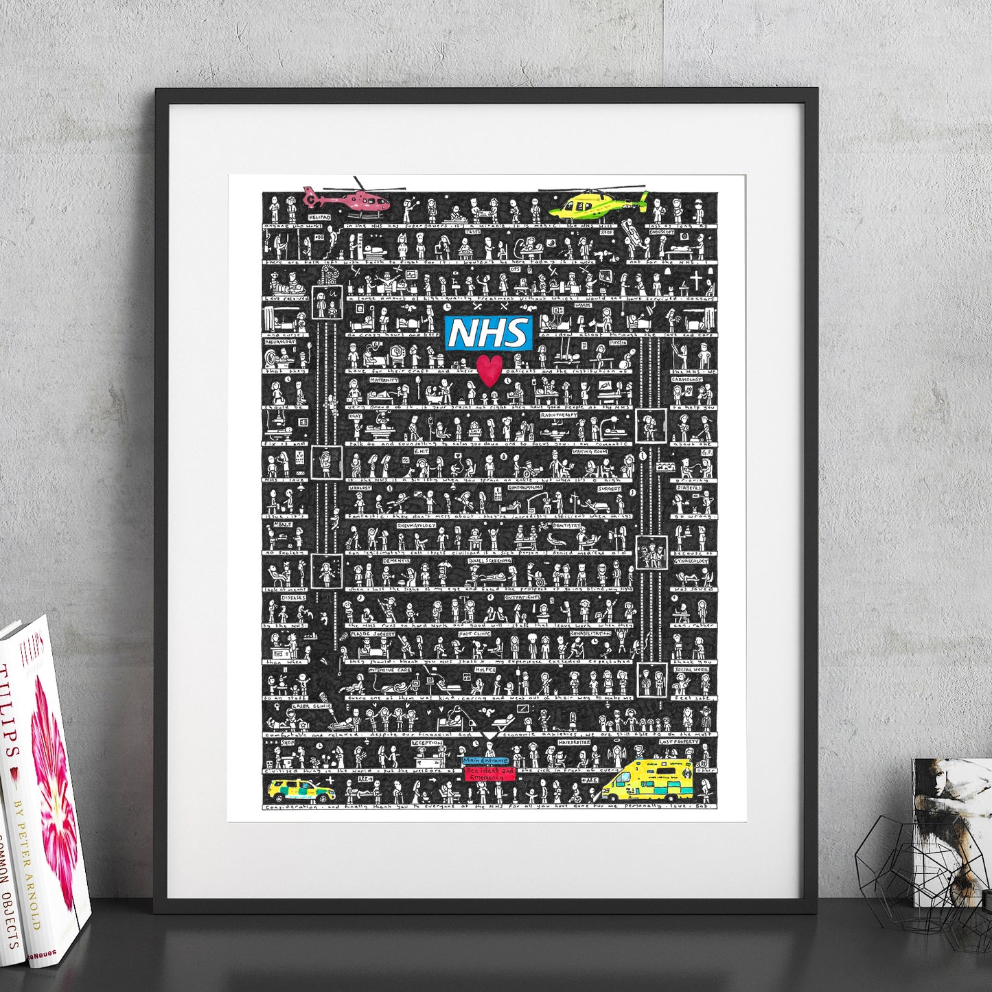 NHS Fine Art Print