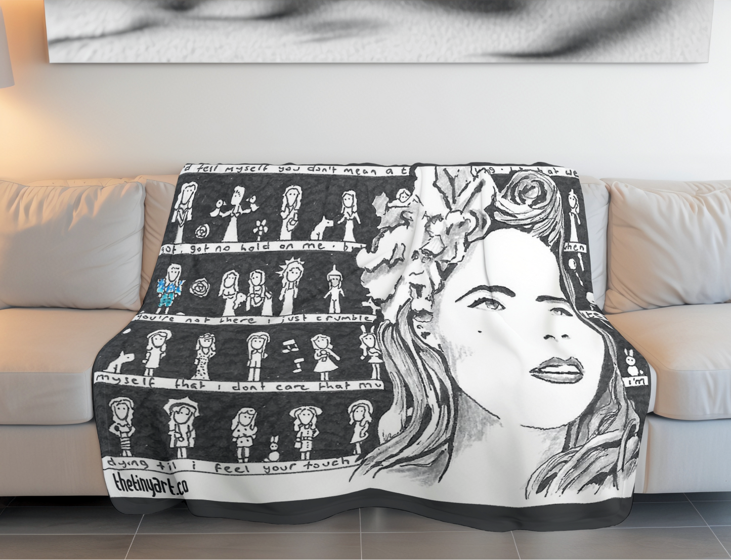 Paloma Fleece Blanket