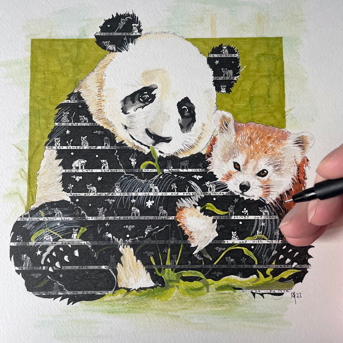 Panda Fine Art Print