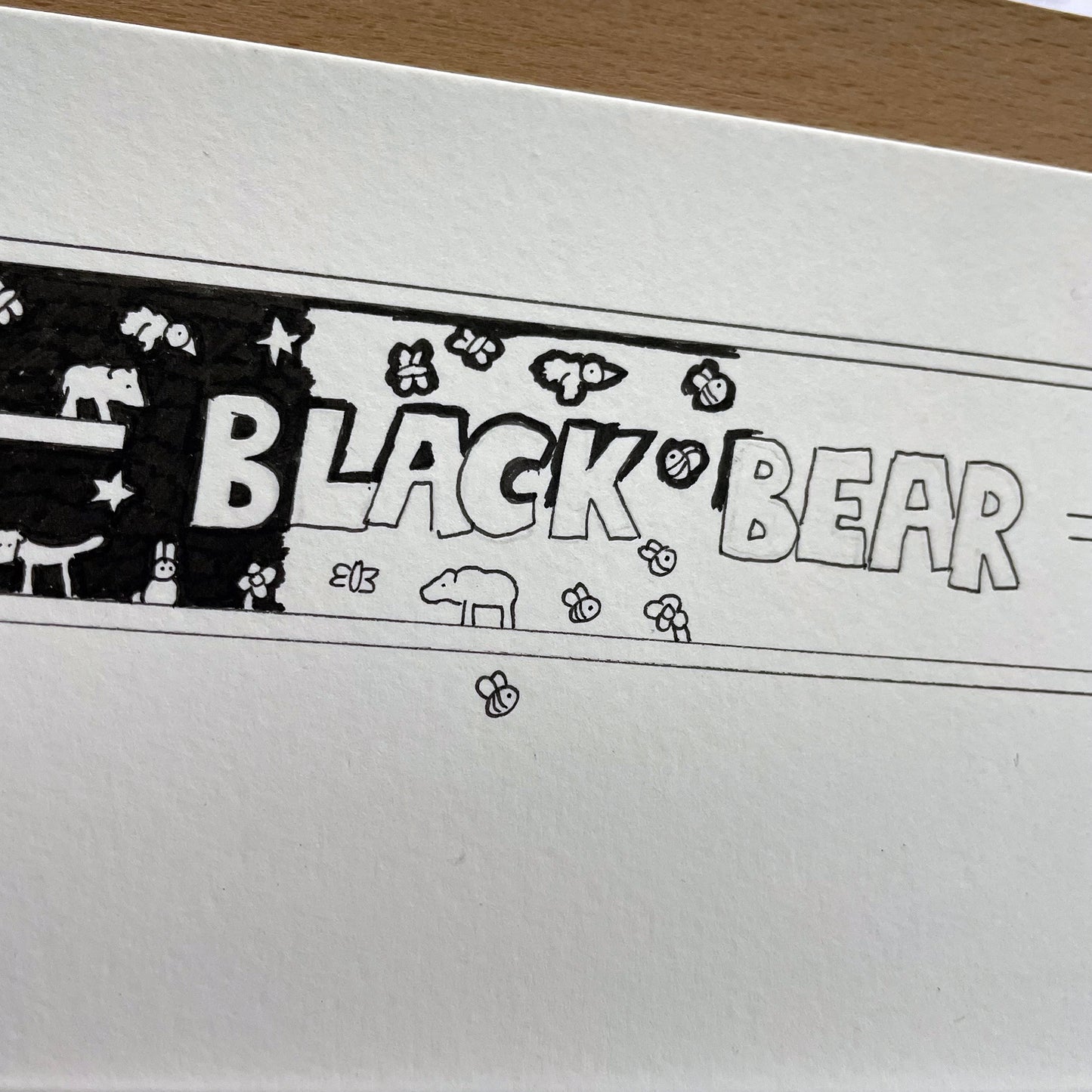 Black Bear Original Art