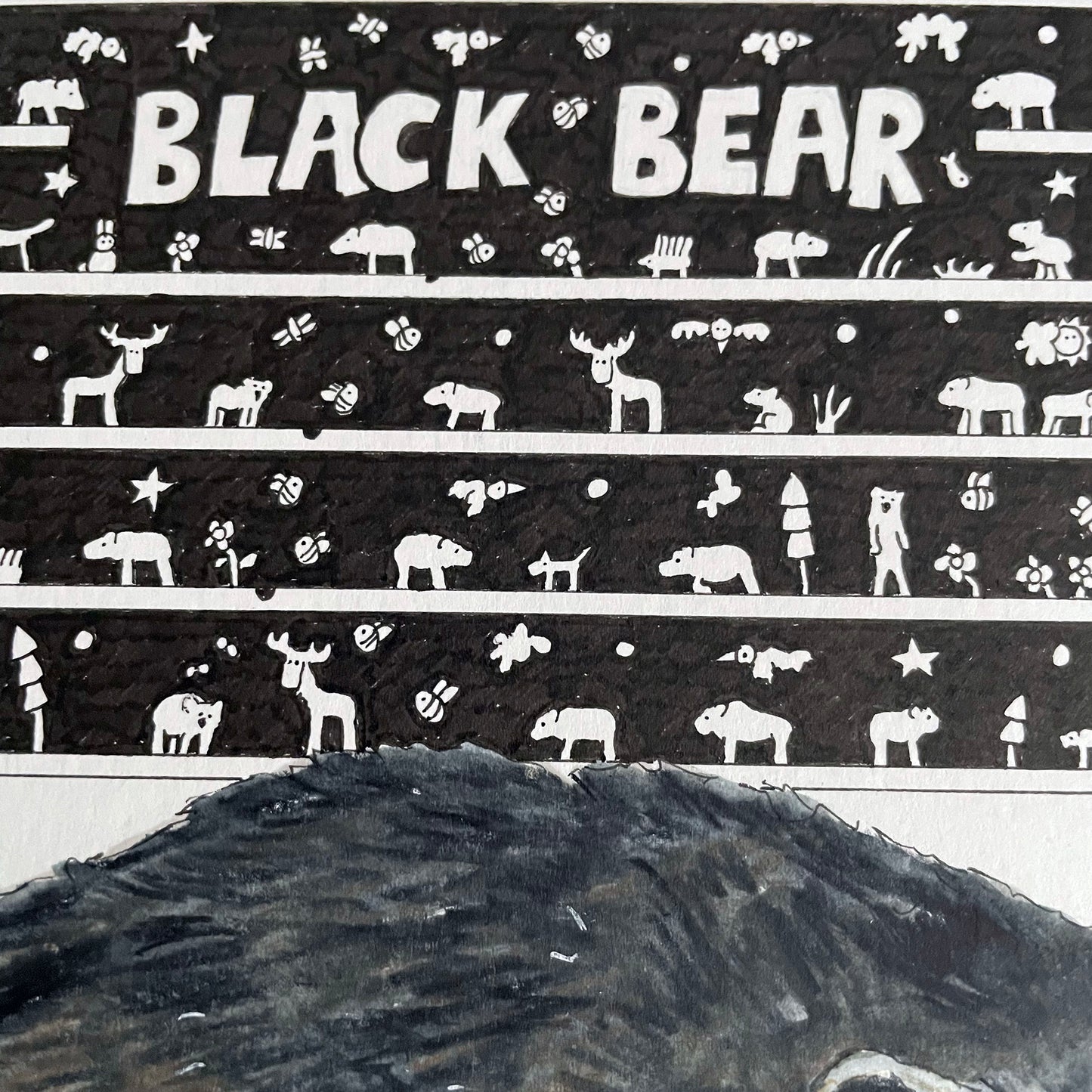 Black Bear Original Art