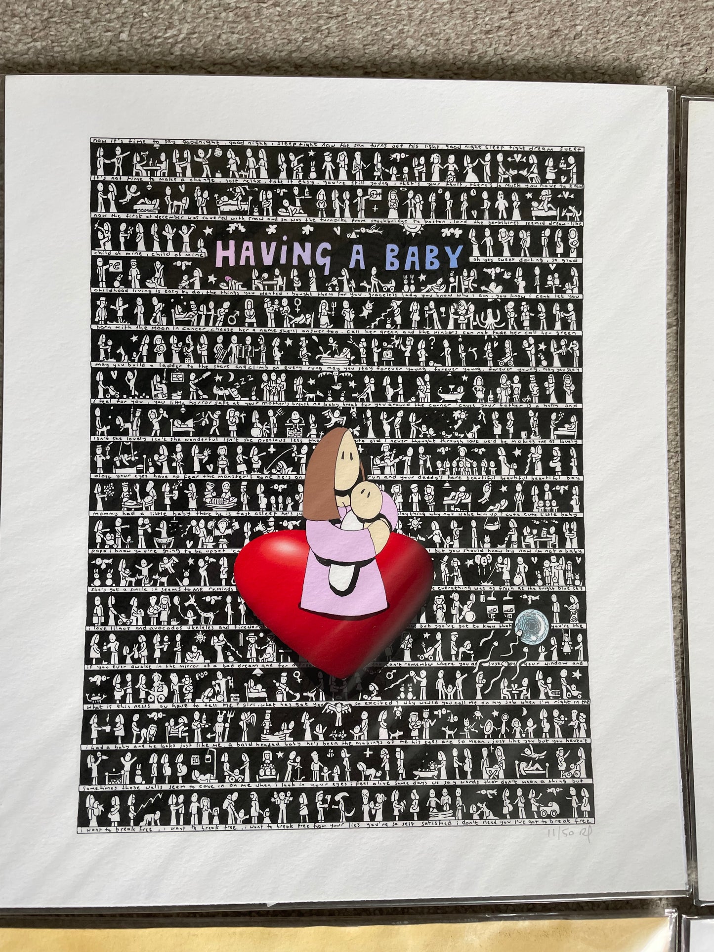 Having a Baby Softcore 11/50 - The Tiny Art Co