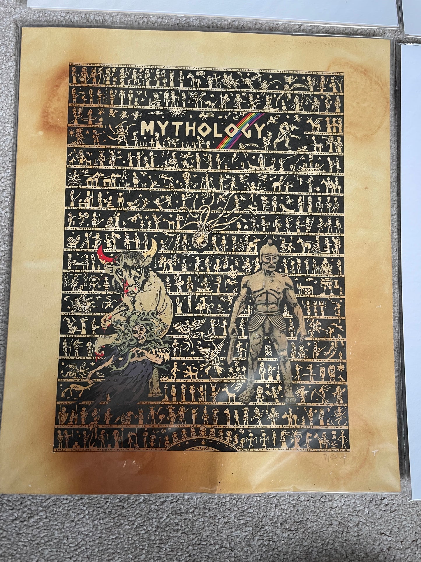 Sale Print - Mythology Weathered