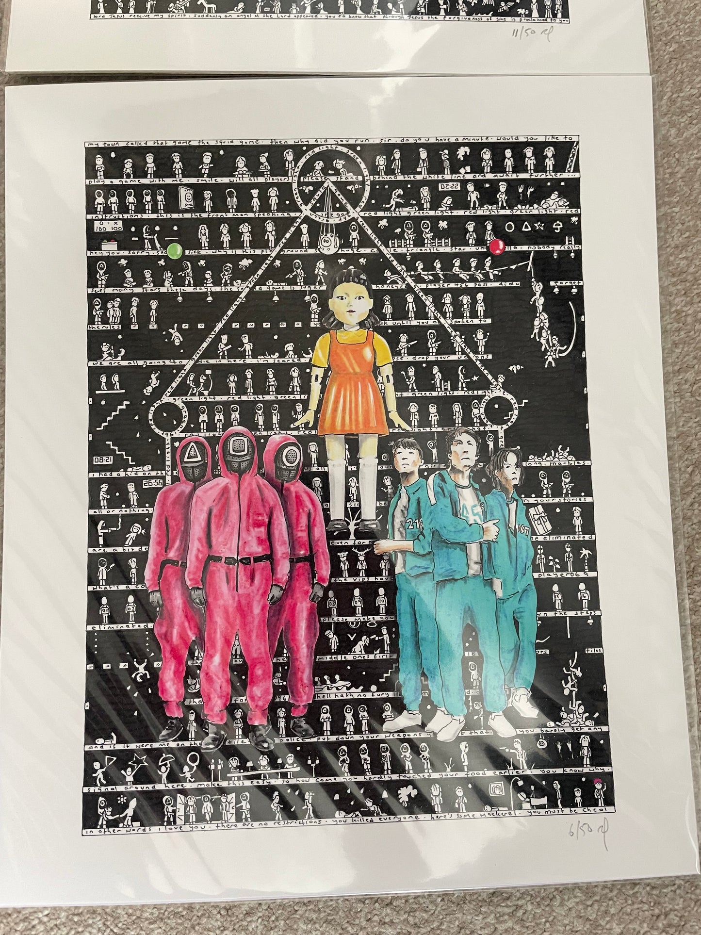 Squid 6/50 - The Tiny Art Co