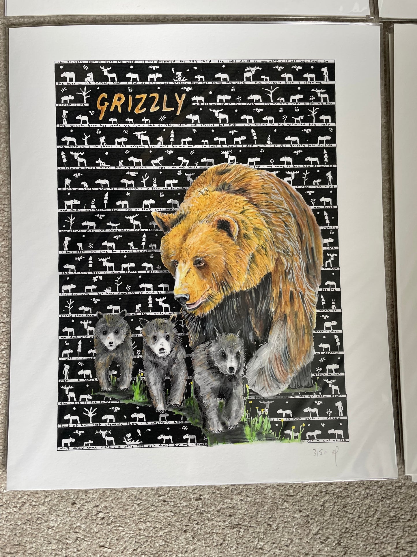 Grizzly 3/50 - The Tiny Art Co
