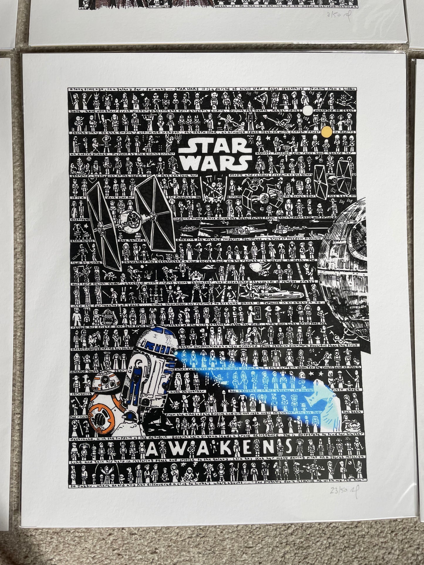 SW Awakens 23/50 - The Tiny Art Co