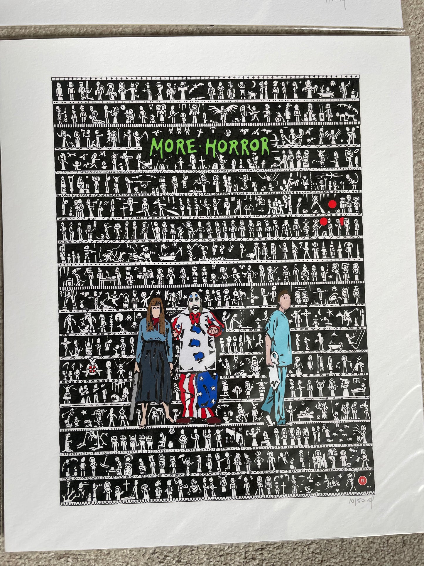 More Horror 10/50 - The Tiny Art Co