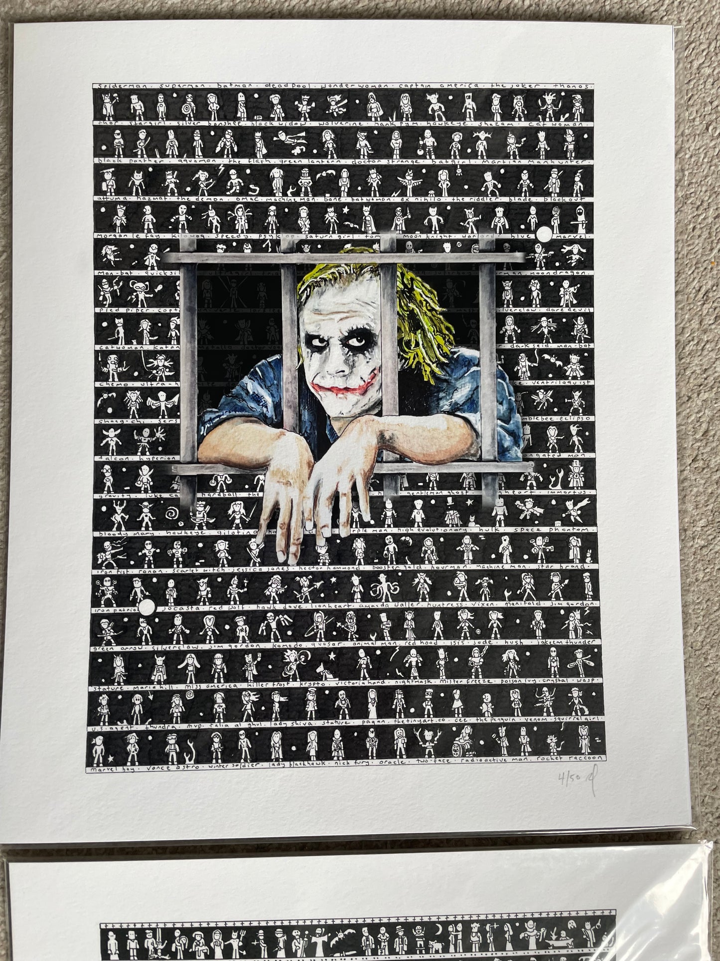 Joker Heath 4/50 - The Tiny Art Co
