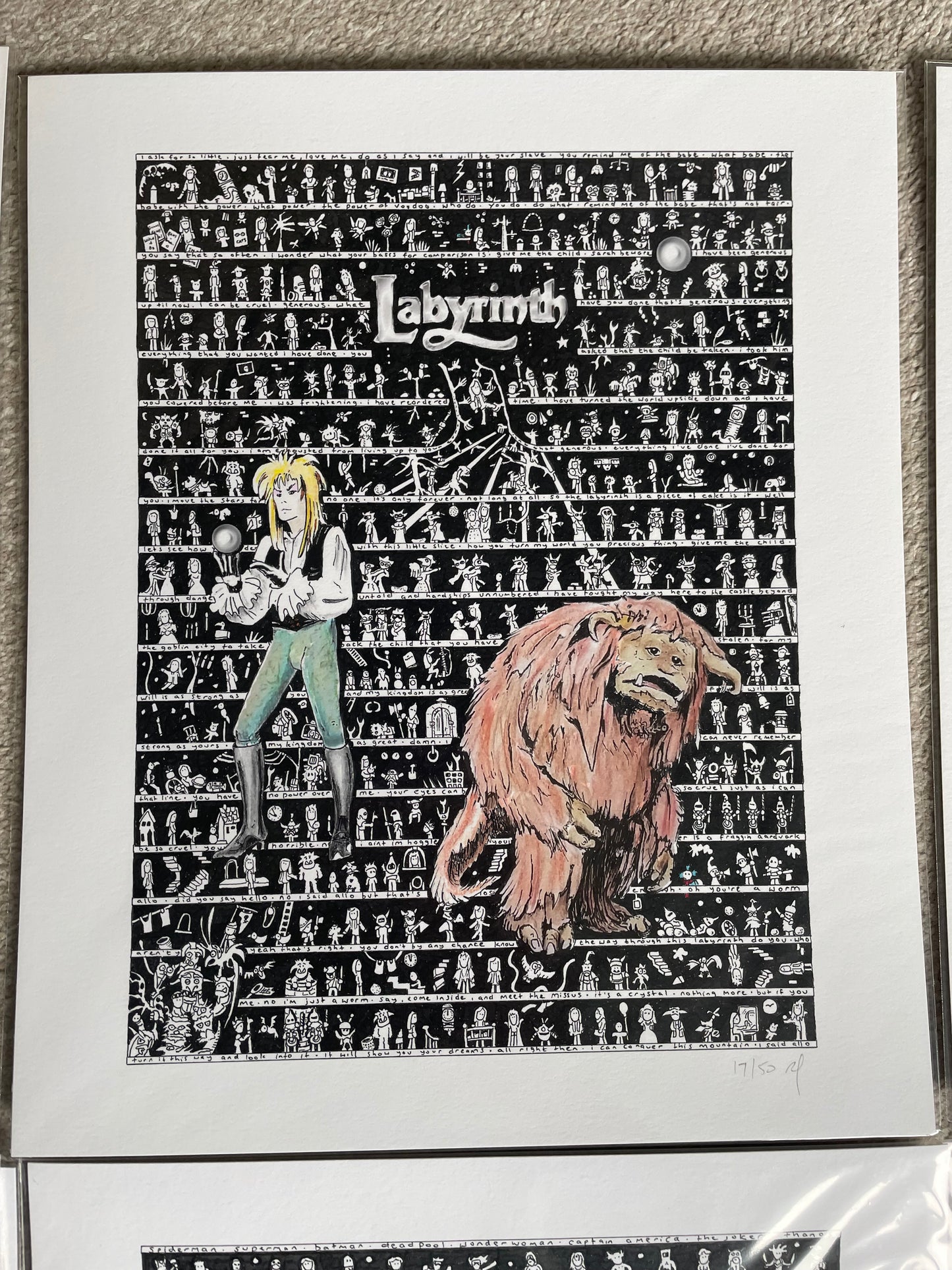 Labyrinth 17/50 - The Tiny Art Co