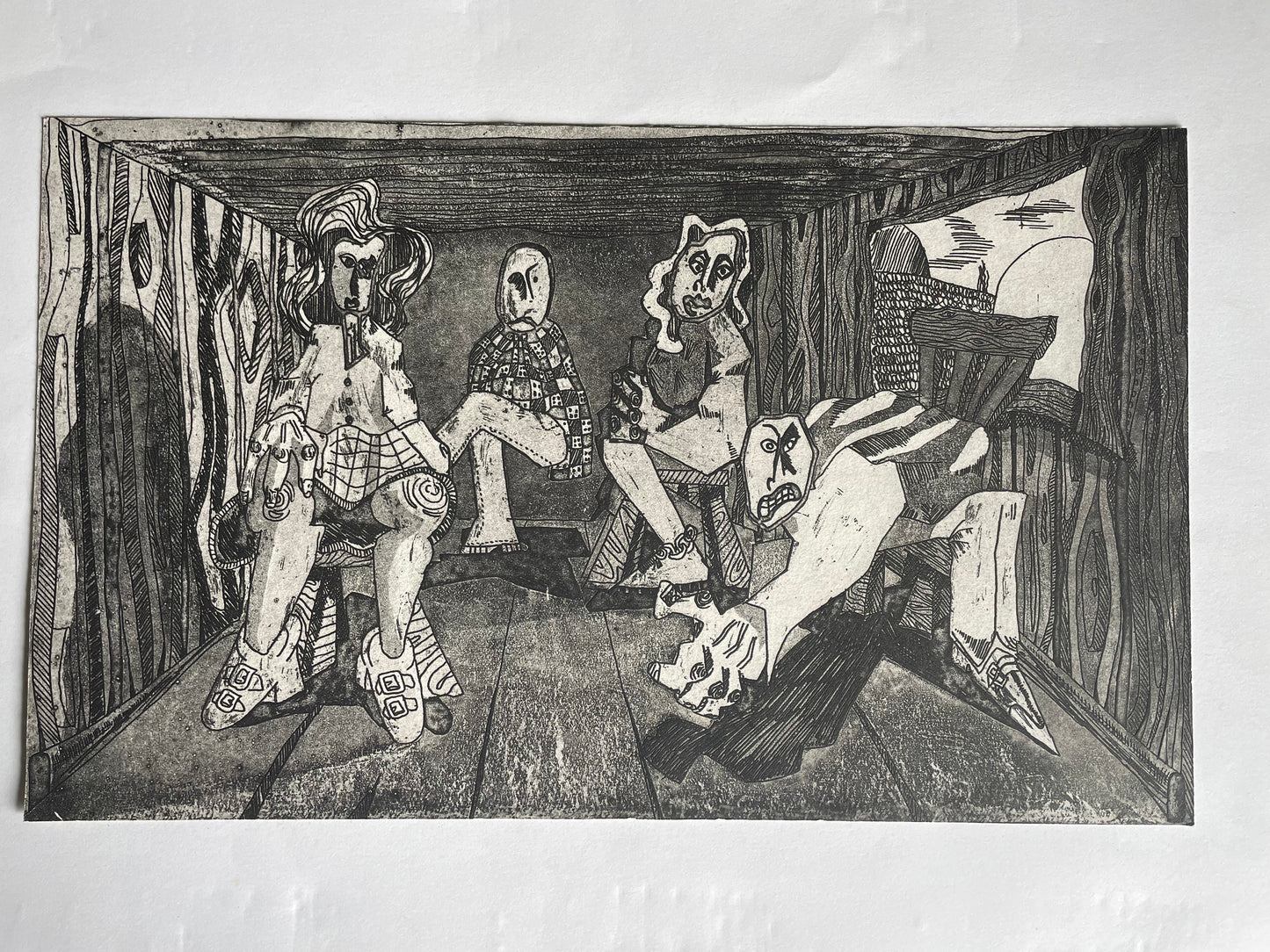 One Off - "The House" Lithograph Print