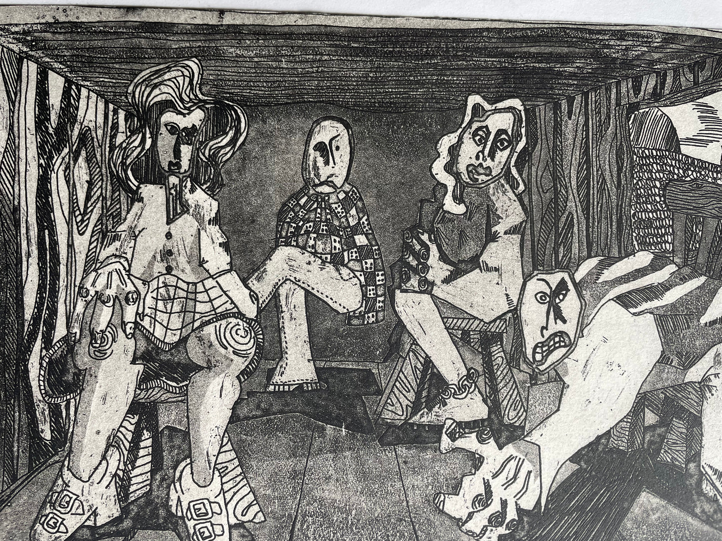One Off - "The House" Lithograph Print