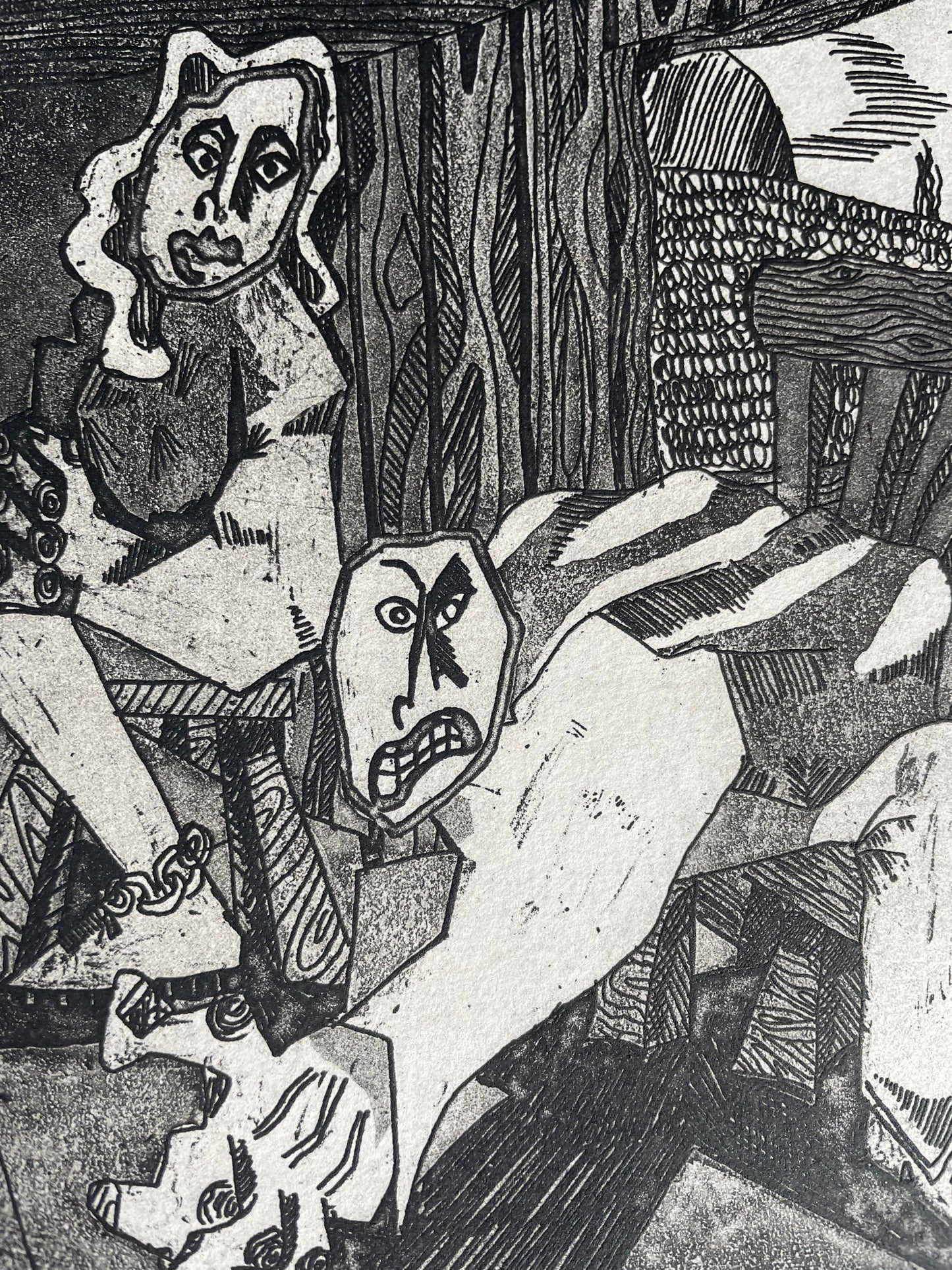 One Off - "The House" Lithograph Print