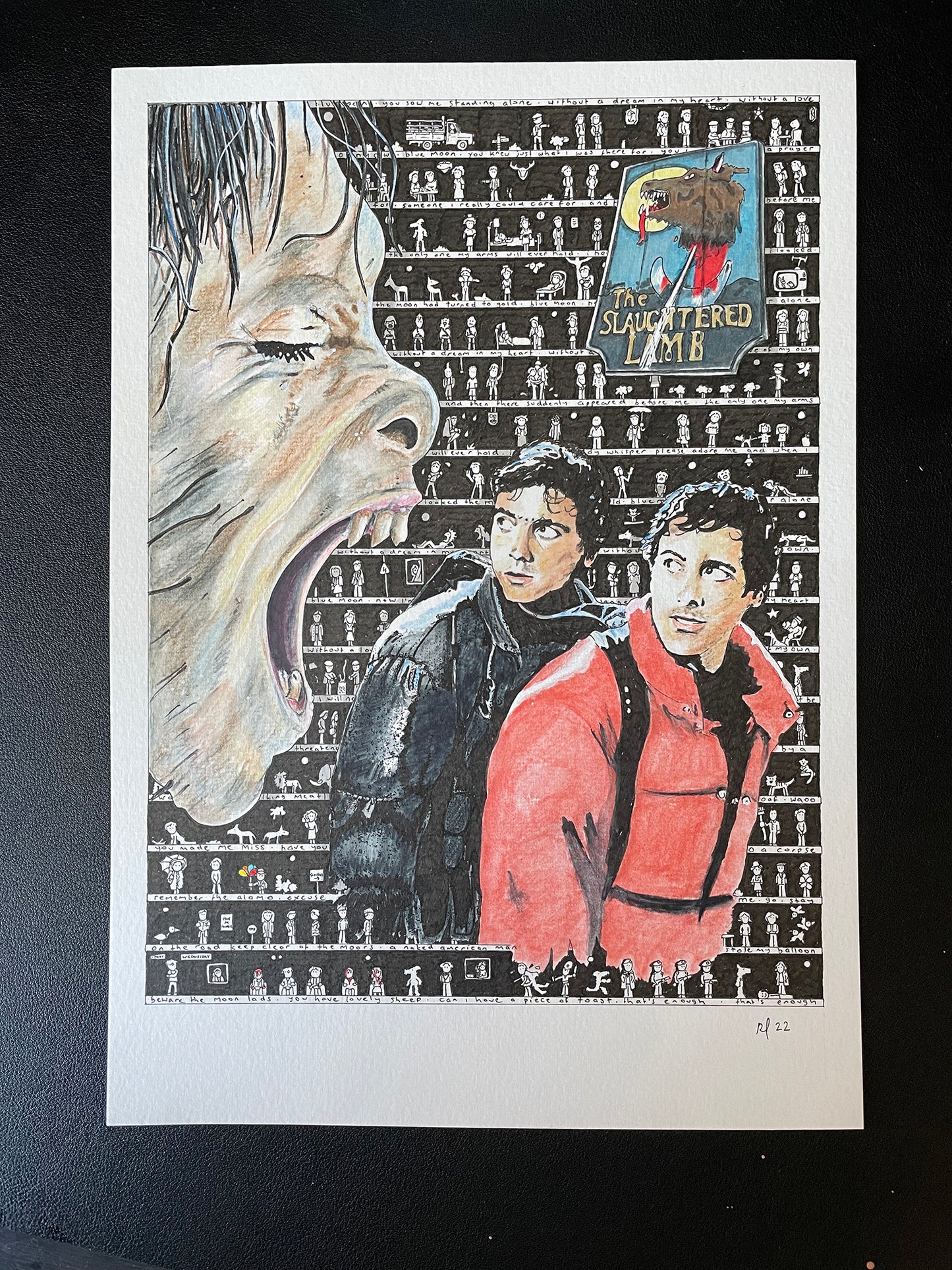 Werewolf Original Art