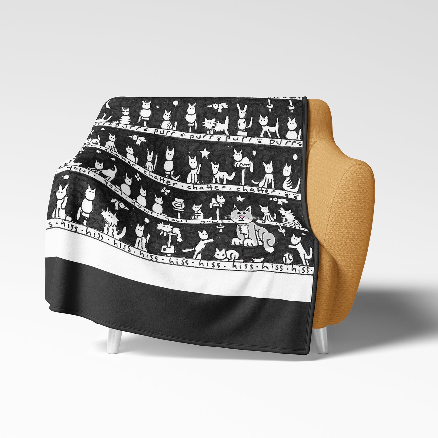 NEW - Cat Classic Fleece Blanket