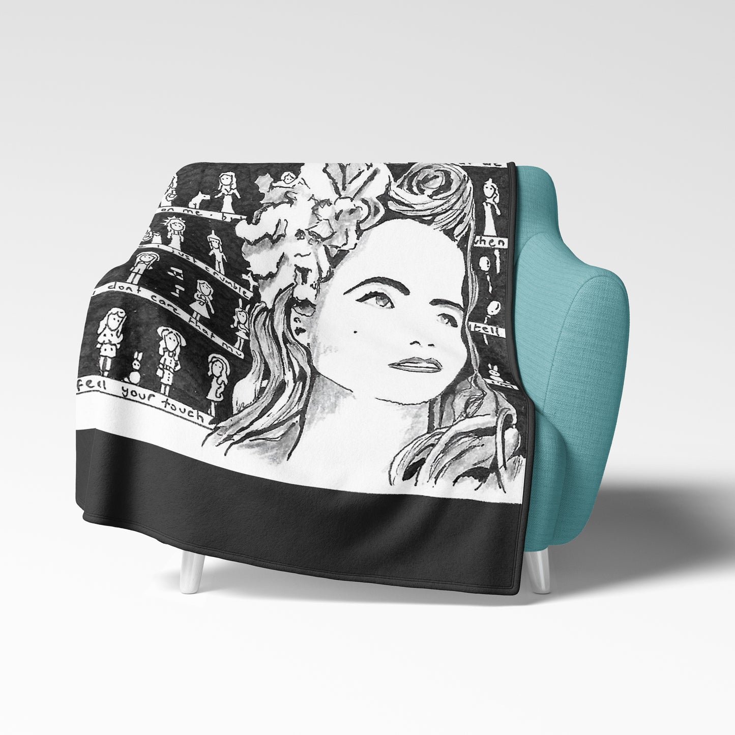 Paloma Fleece Blanket