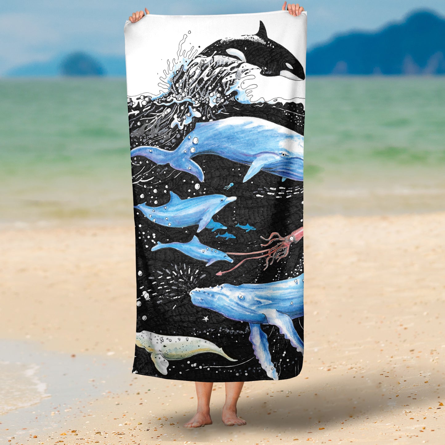 Whale Beach Towel