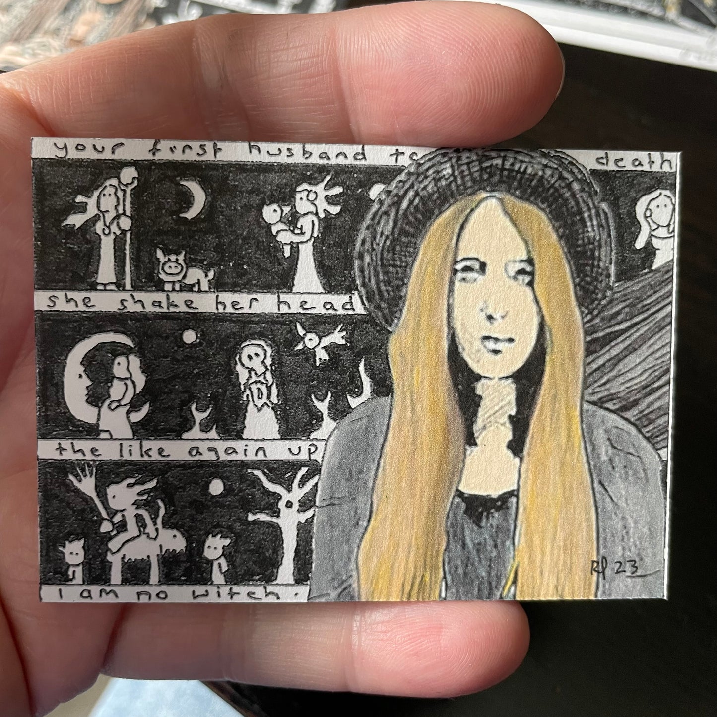 Witch 1 ACEO Print