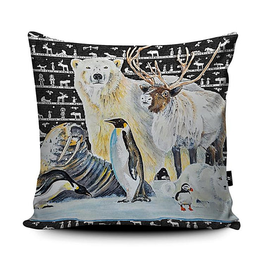 Arctic Antarctica Cushion