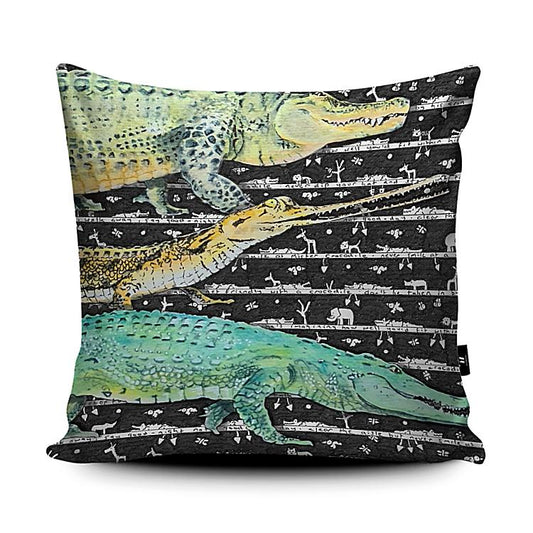Crocodile B Cushion