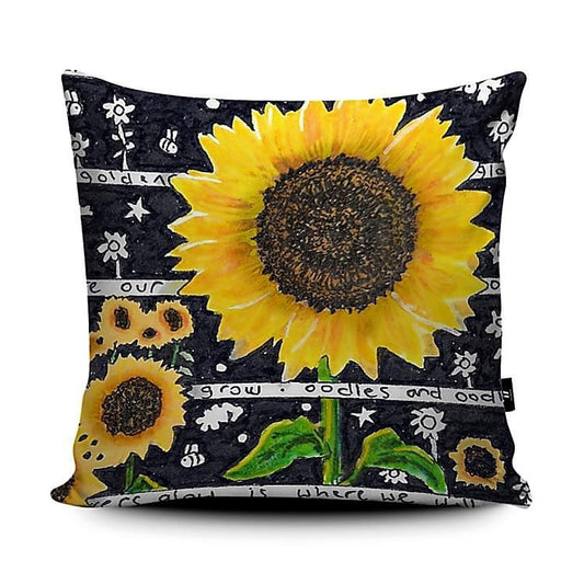 Sunflower Cushion - The Tiny Art Co