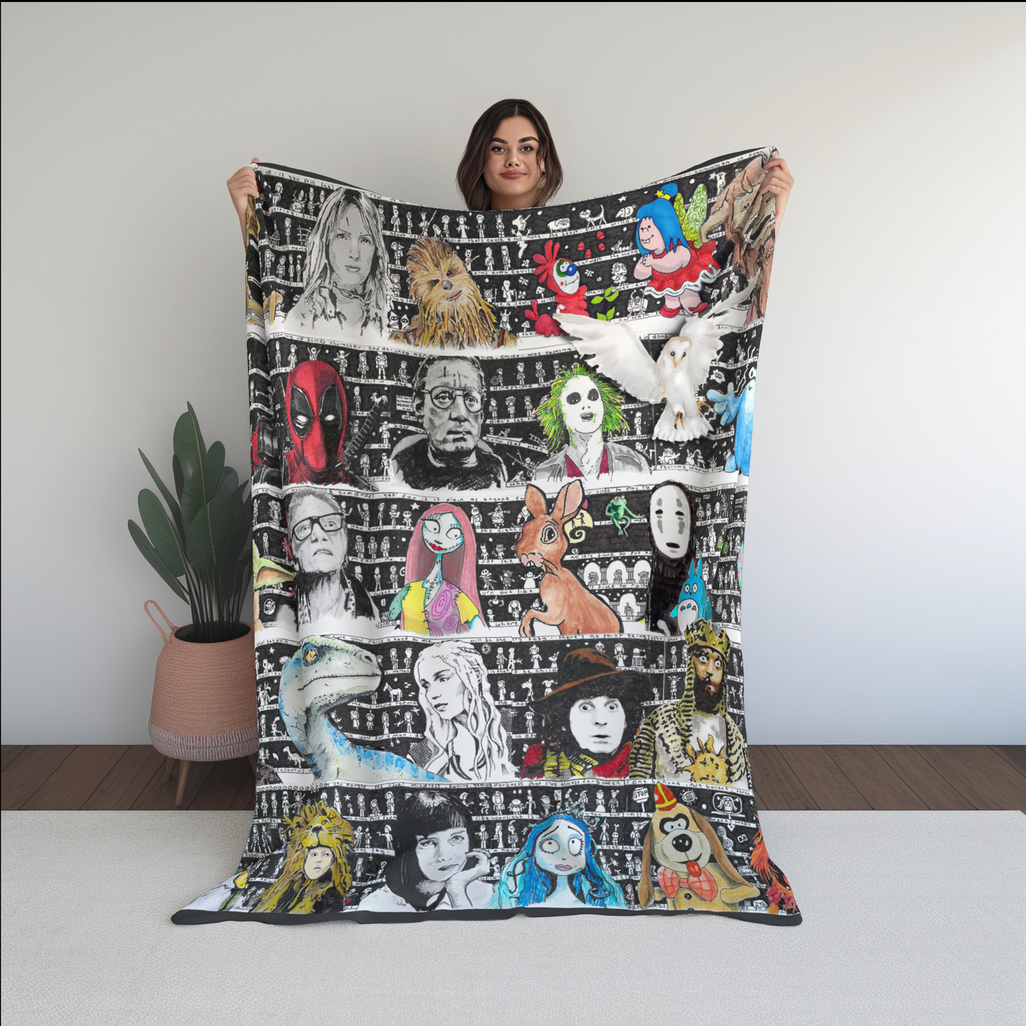 NEW - Ultimate Tiny Art Fan Fleece Blanket - 3rd Edition!