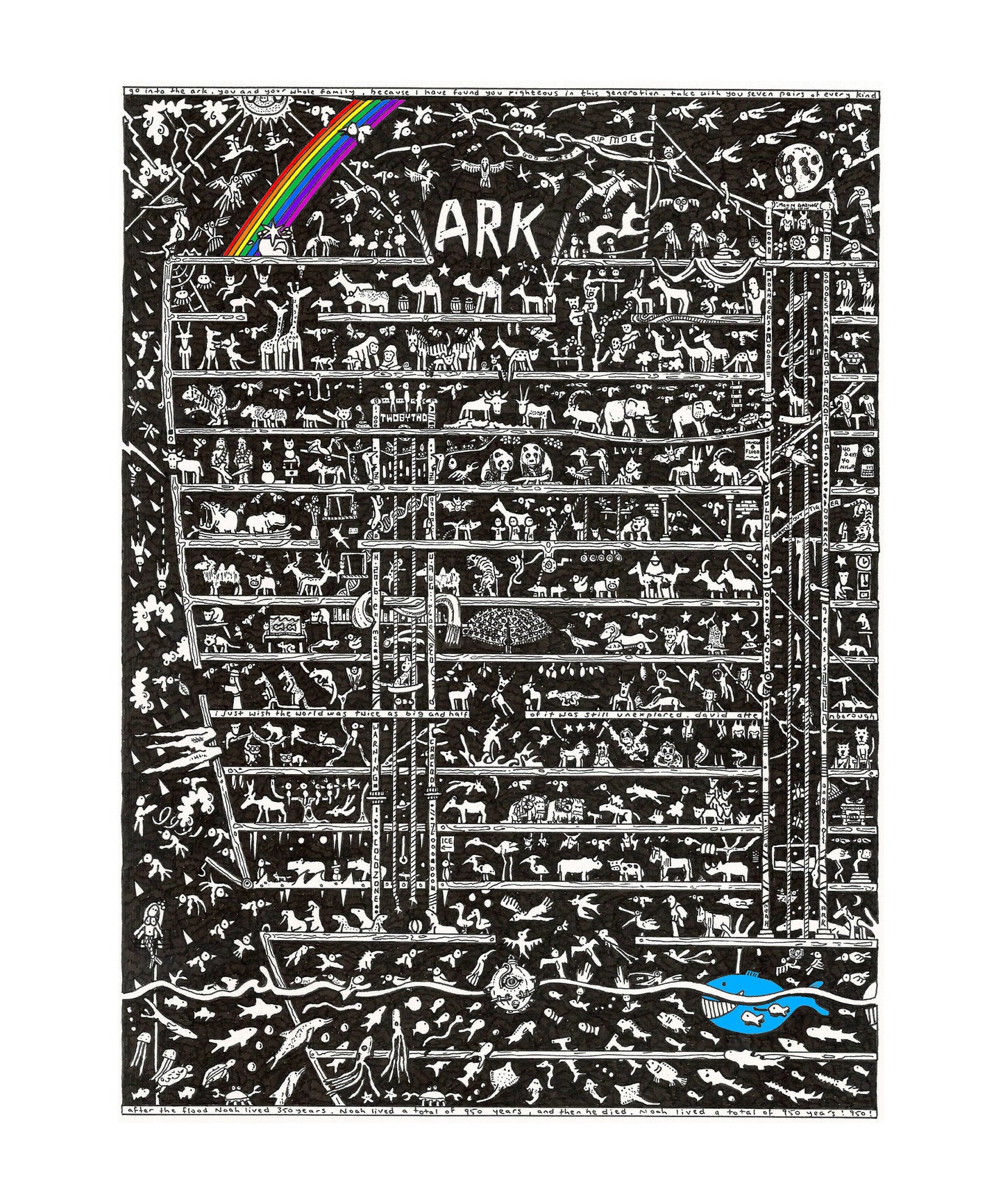 Ark Art Print - The Tiny Art Co