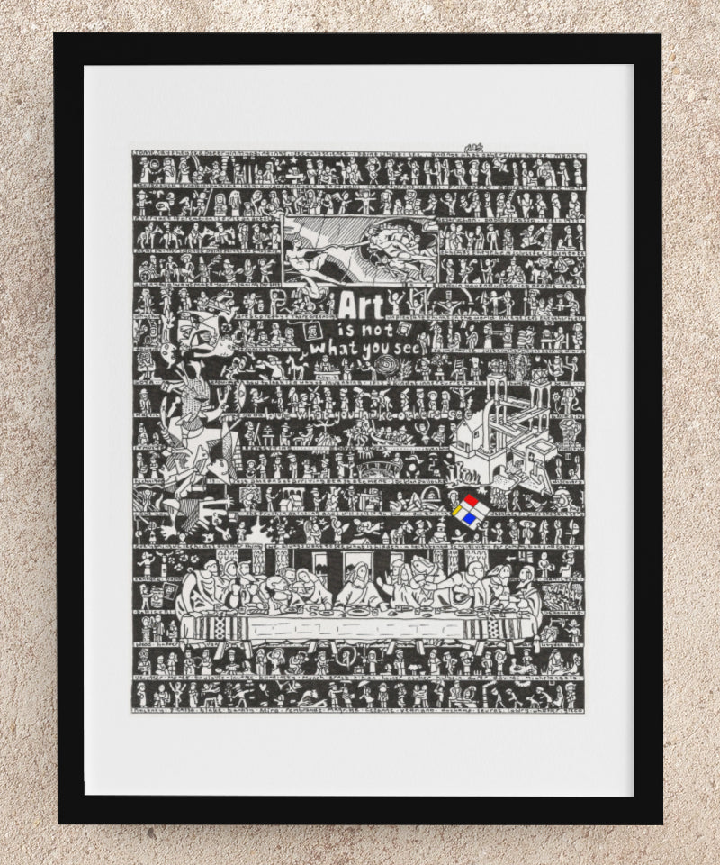 Art History FineArt Print - The Tiny Art Co