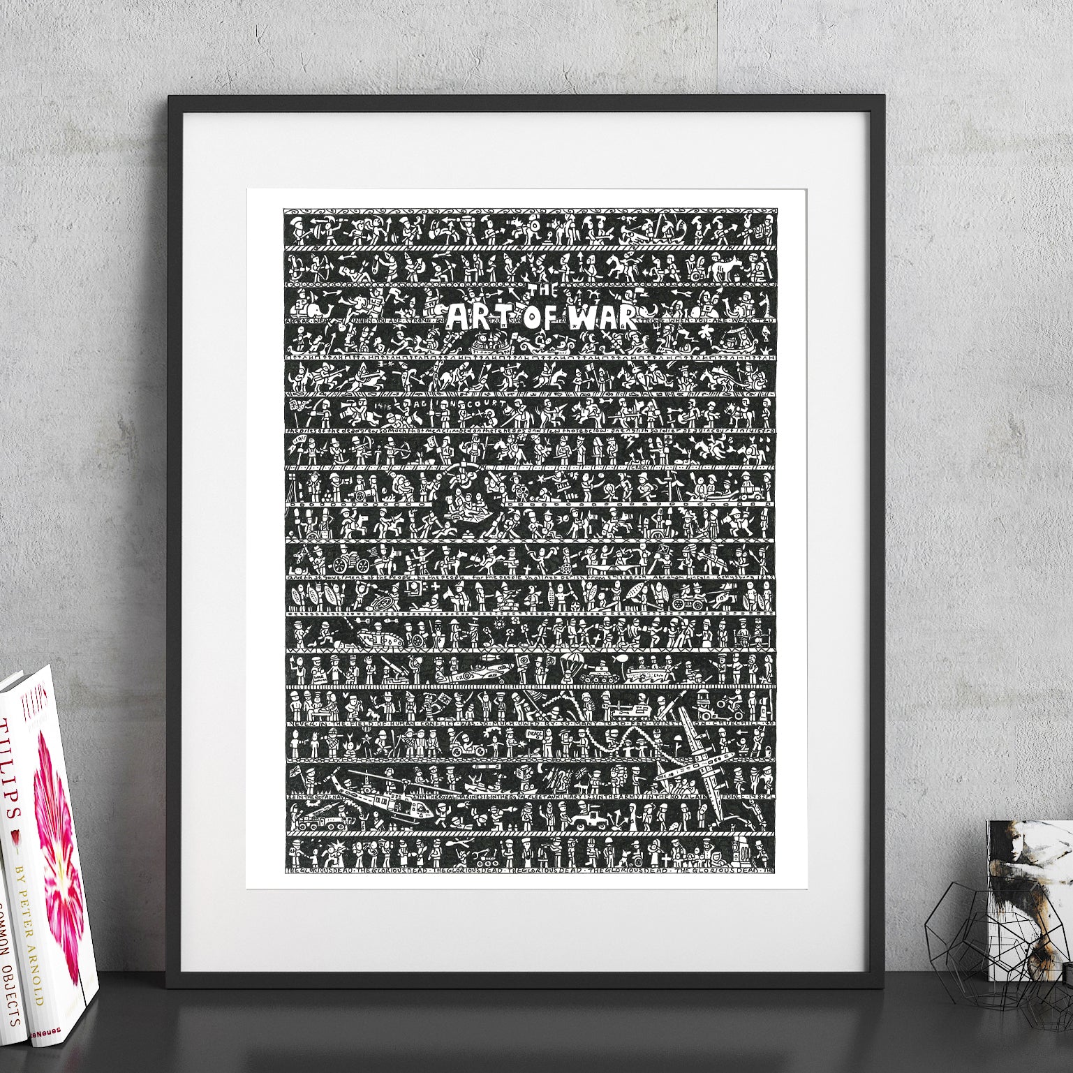 Art of War Fine Art Print - The Tiny Art Co
