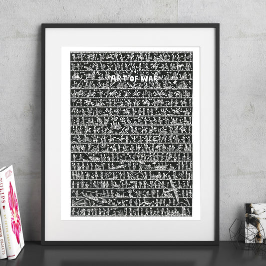 Art of War Fine Art Print - The Tiny Art Co