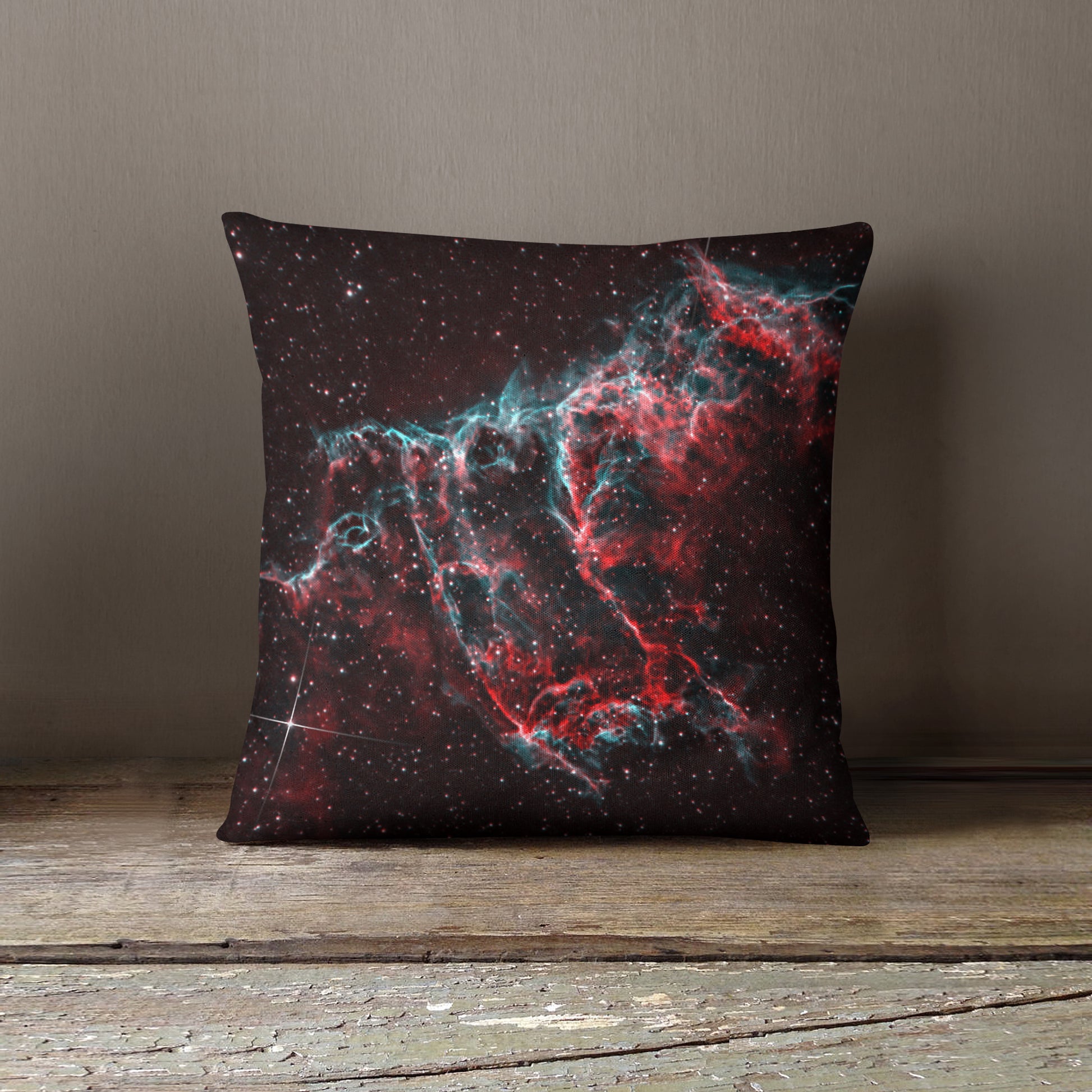 Space Cushion - Veil Nebula - The Tiny Art Co
