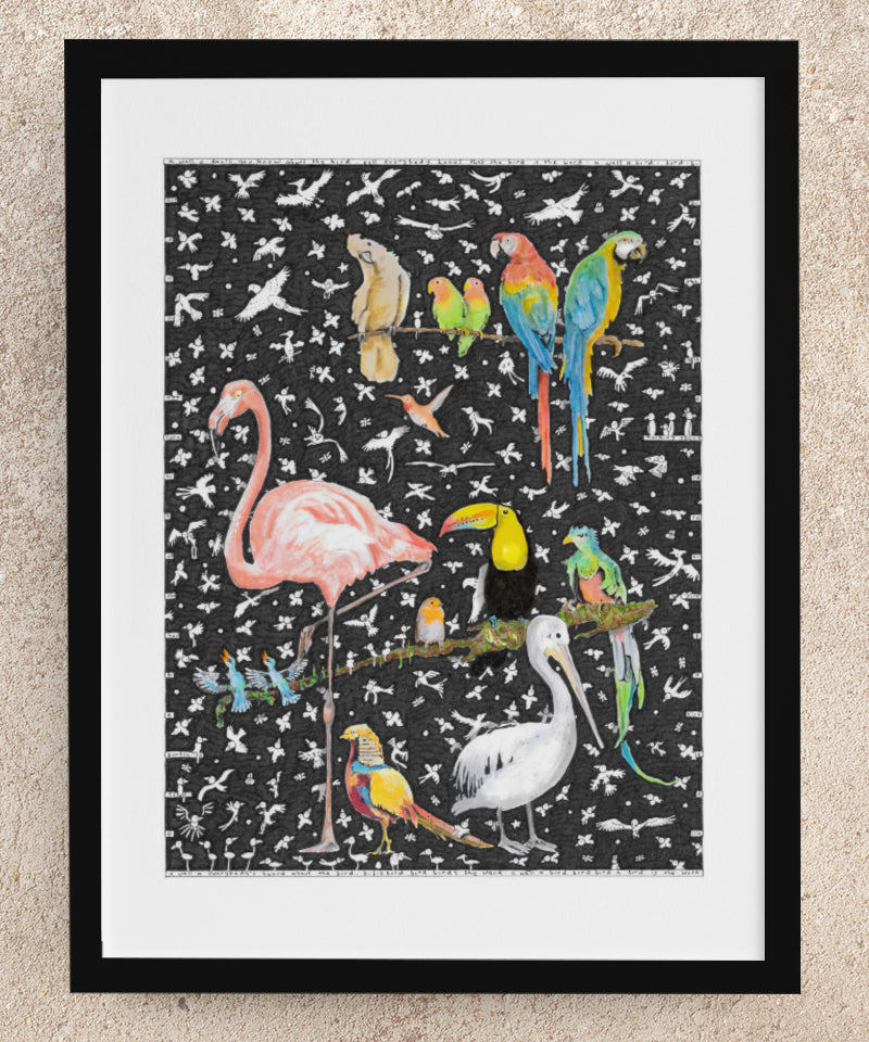 Bird Fine Art Print - The Tiny Art Co