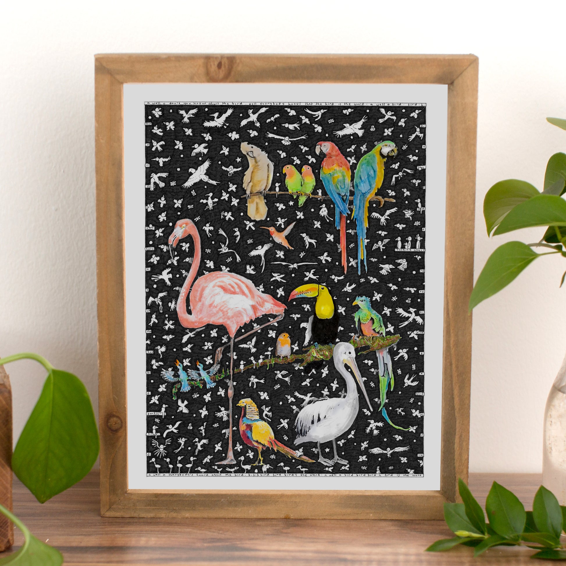 Bird Fine Art Print - The Tiny Art Co