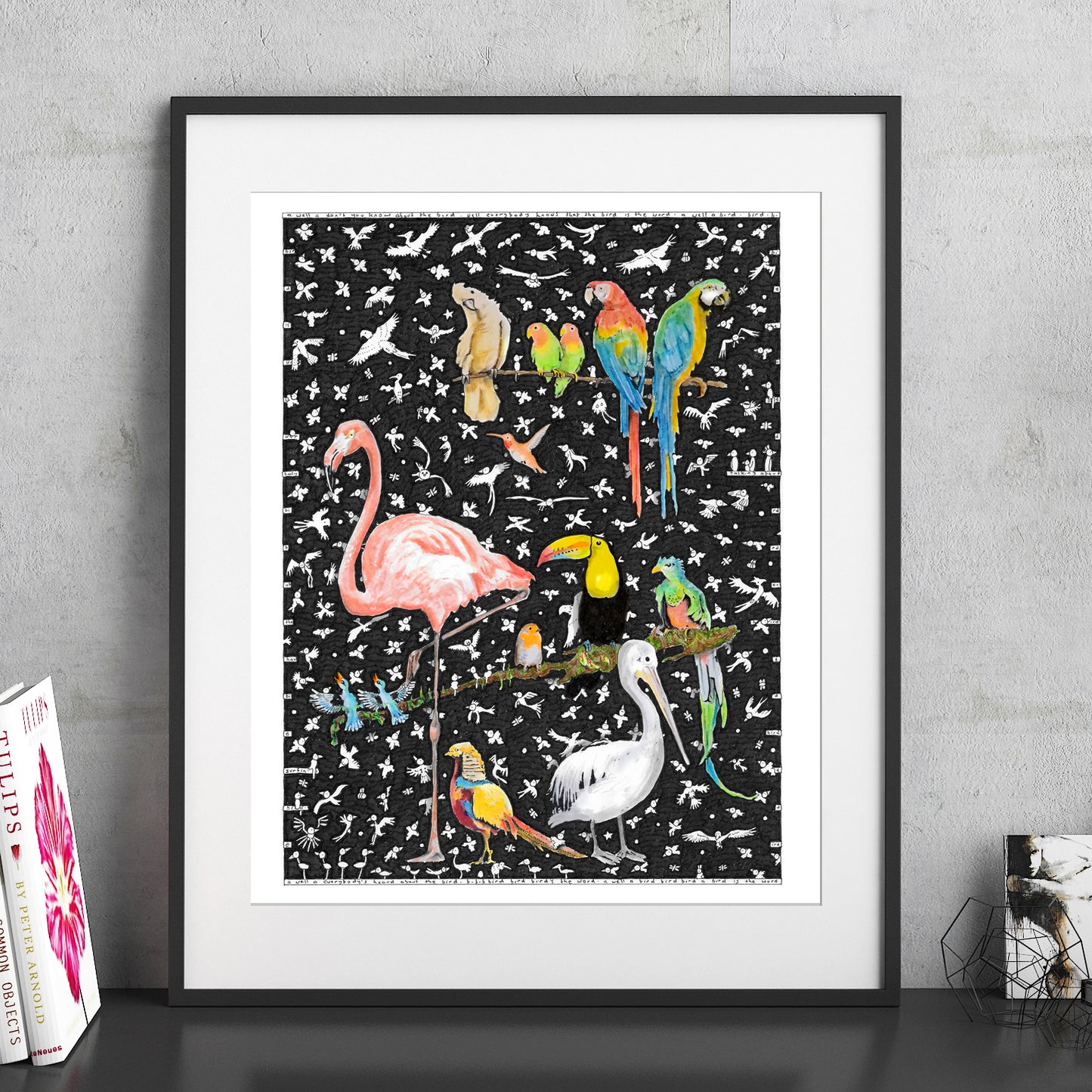 Bird Fine Art Print - The Tiny Art Co