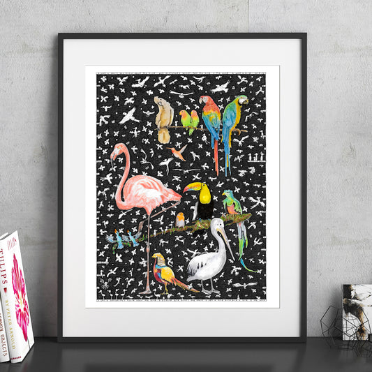 Bird Fine Art Print - The Tiny Art Co