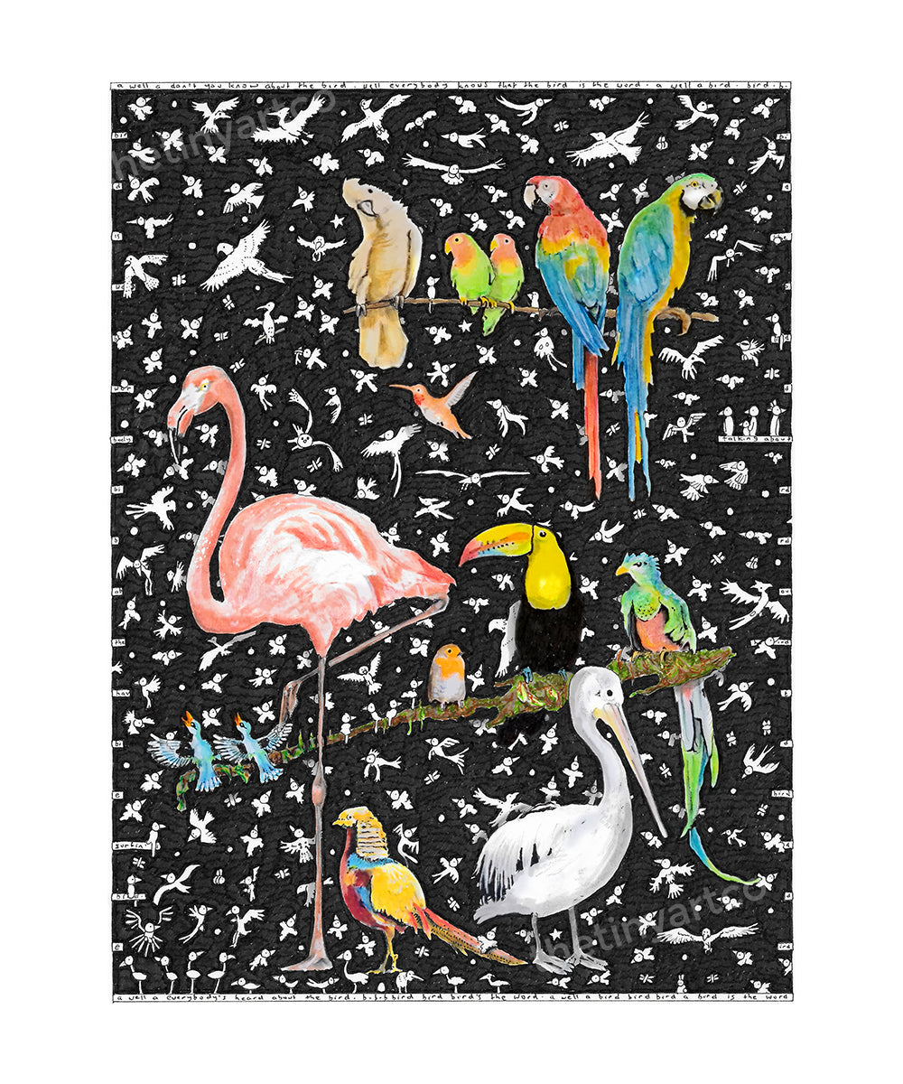 Bird Fine Art Print - The Tiny Art Co