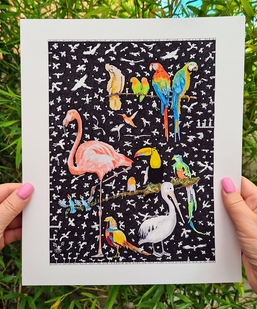 Bird Fine Art Print - The Tiny Art Co