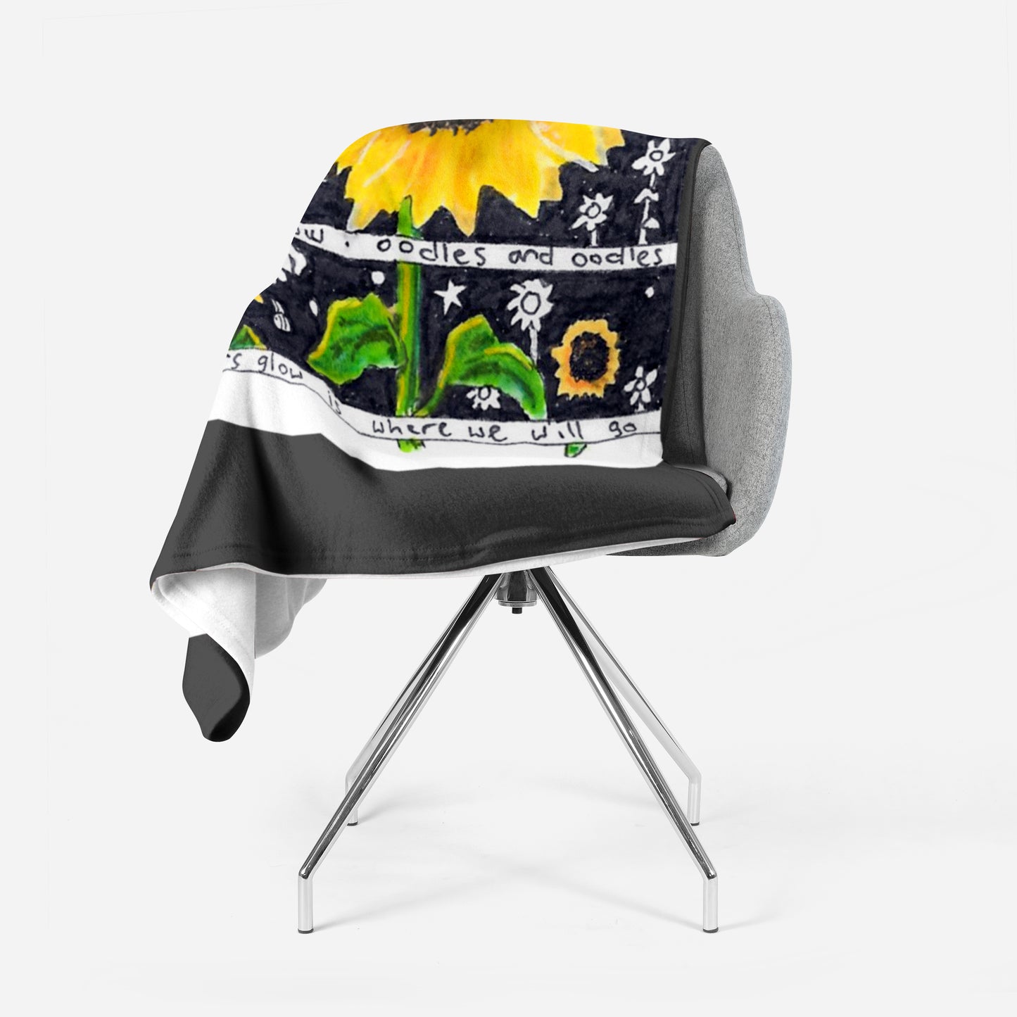 Sunflower Fleece Blanket