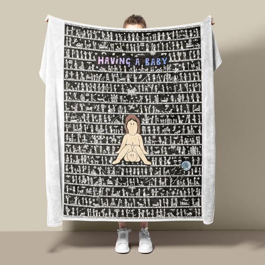Baby Fleece Blanket - The Tiny Art Co