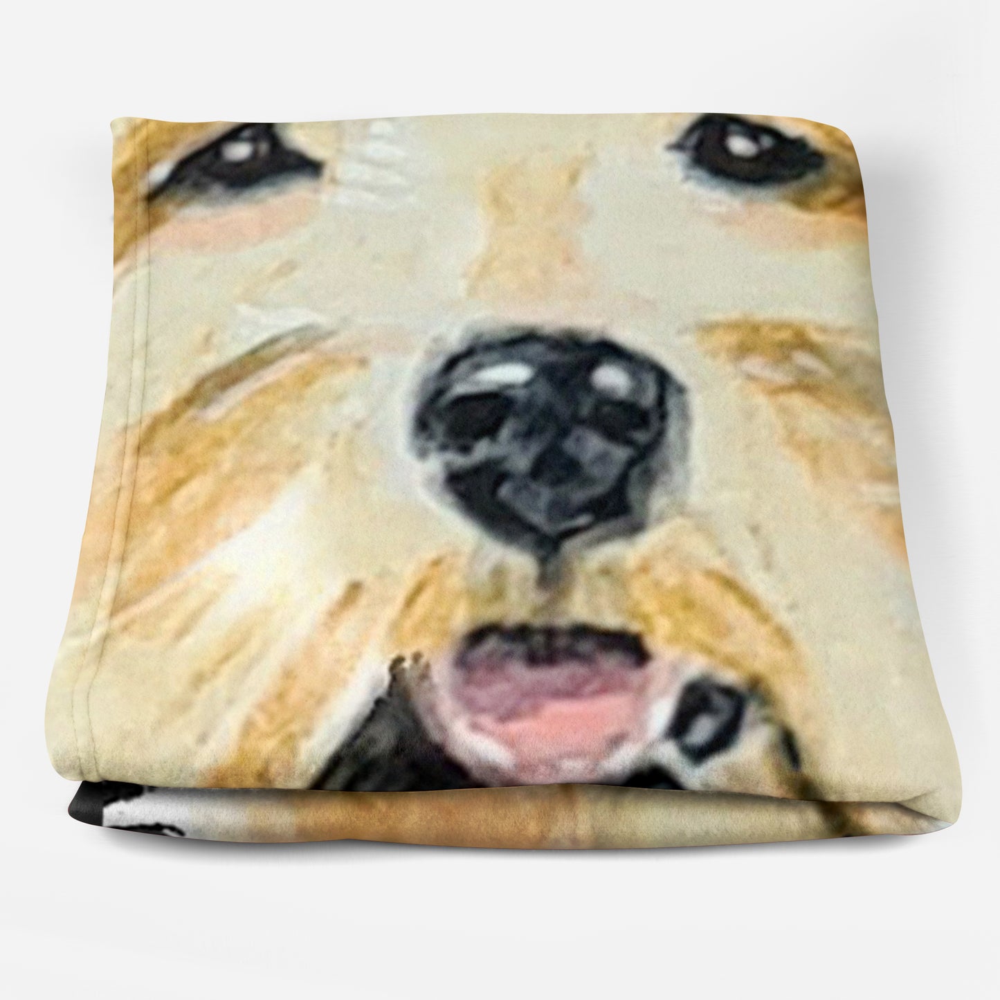 Dog Blanket - Cockapoo Fleece Blanket - The Tiny Art Co