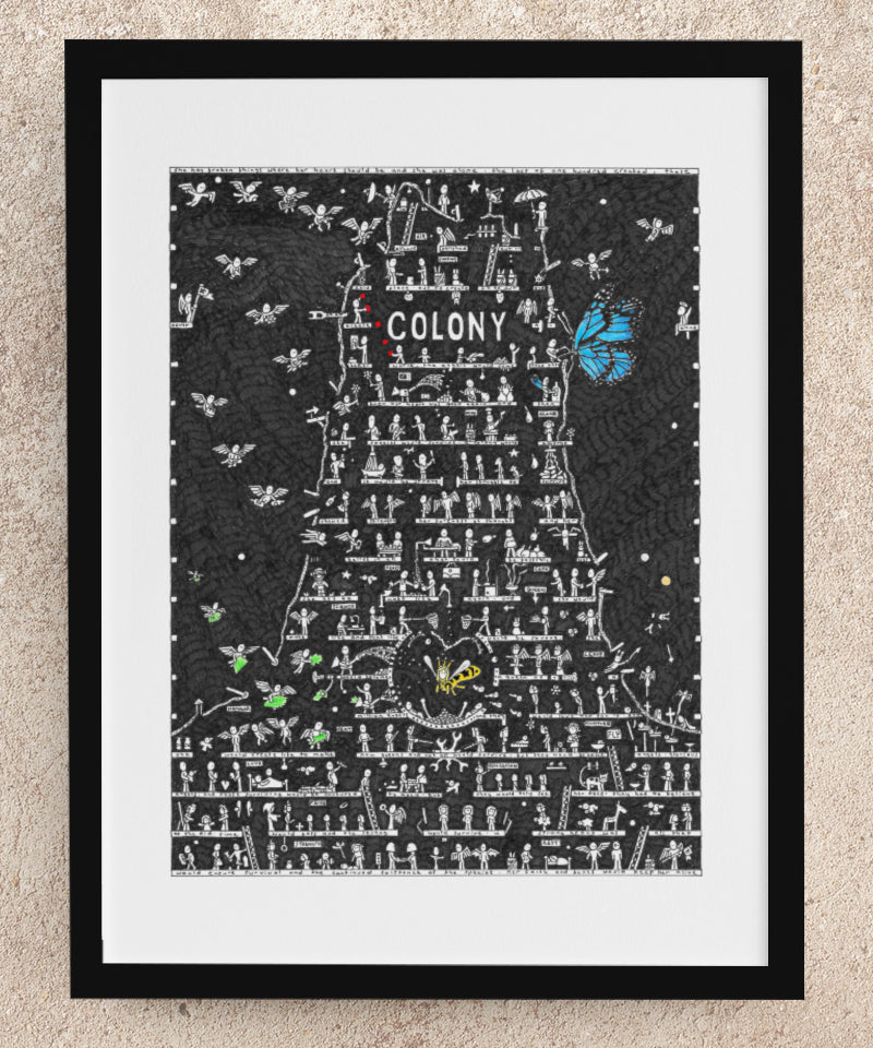 Colony Fine Art Print - The Tiny Art Co