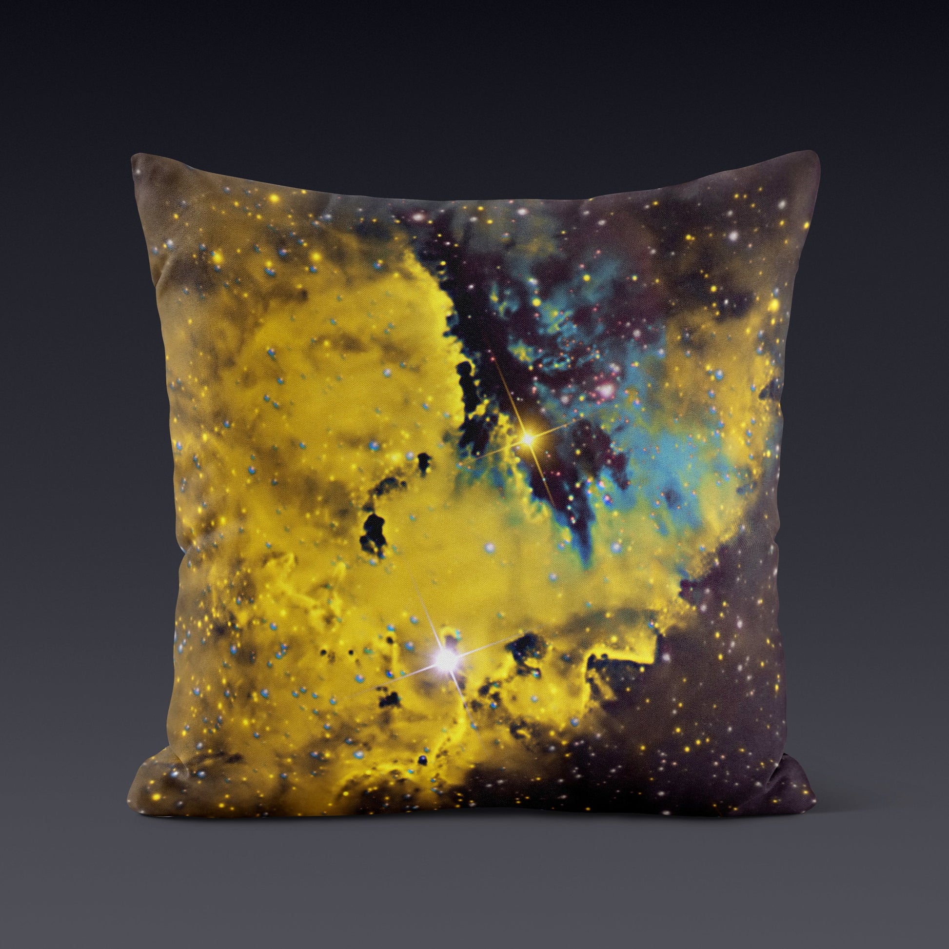 Space Cushion - Pacman Nebula - The Tiny Art Co