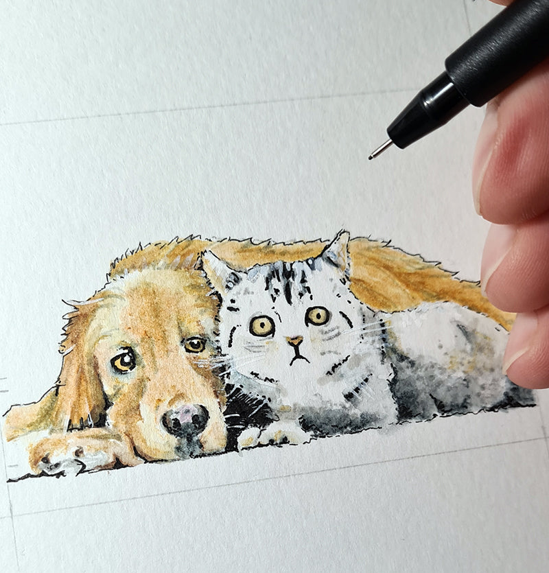 Friends Forever ACEO Print - The Tiny Art Co
